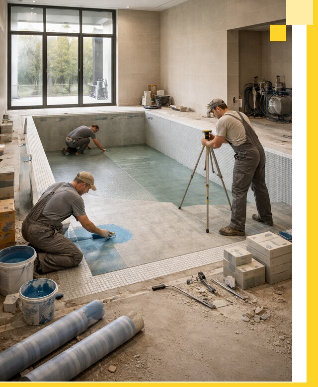 Проект и строительство закрытых бассейнов в Бузулуке под ключ