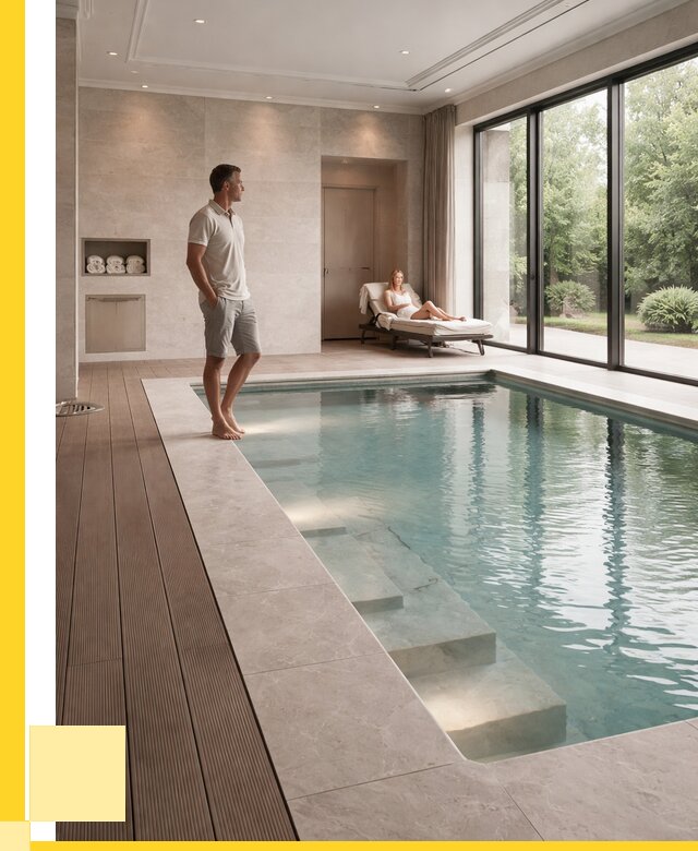 Бассейны в коттедже под ключ в Бузулуке от 1250880 р. | ЭриданБзл