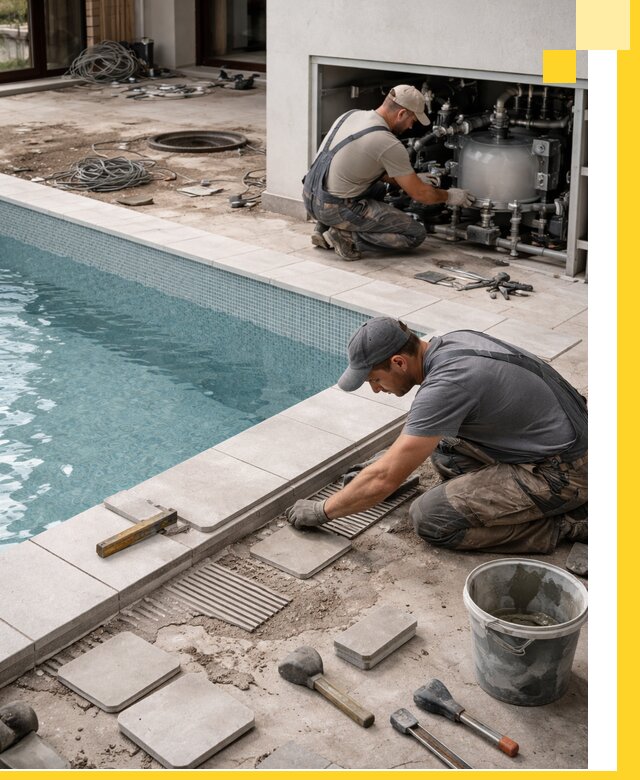 Строительство и монтаж бассейнов в коттедже в Бузулуке