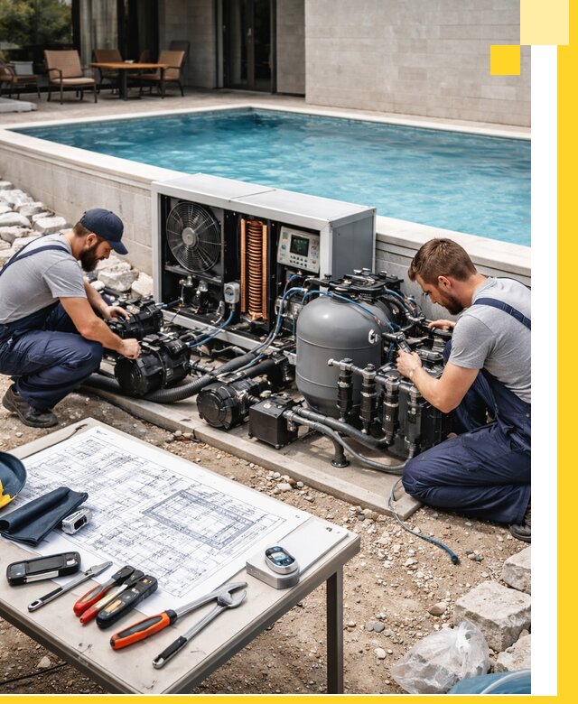 Проектирование и монтаж бассейнов с подогревом в Бузулуке