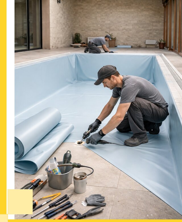 Пленка ПВХ для бассейнов в Бузулуке от 2606 р. | ЭриданБзл