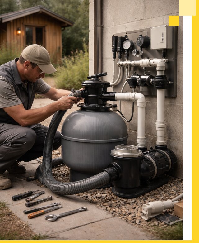 Продажа и монтаж фильтров и насосов для бассейнов в Бузулуке