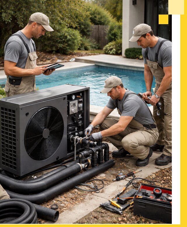 Проектирование и установка тепловых насосов для бассейнов в Бузулуке