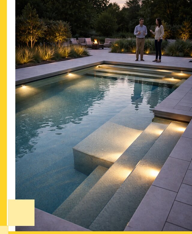 Освещение бассейнов в Бузулуке под ключ от 26060 р. | ЭриданБзл