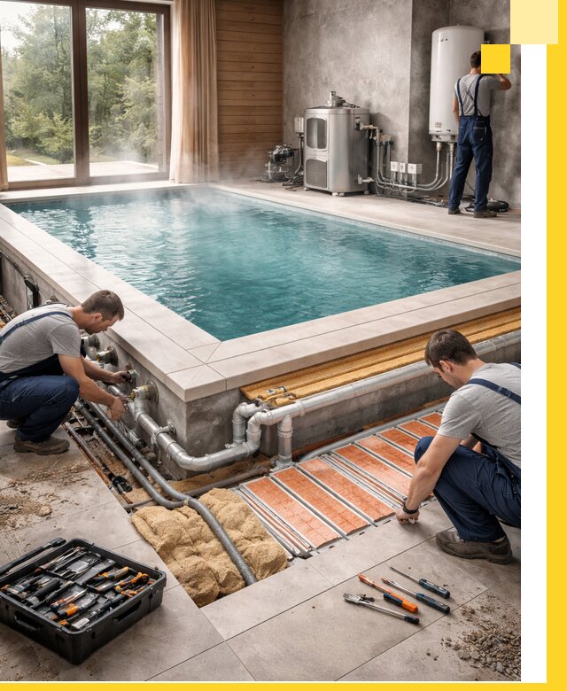 Проектирование и строительство тёплых бассейнов в Бузулуке