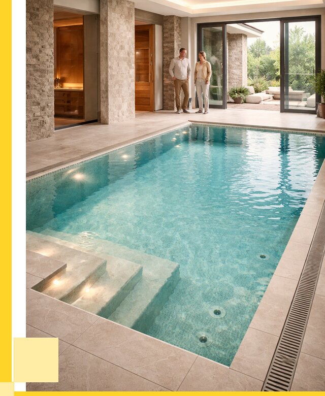 Бассейн во дворе в Бузулуке: проект, отделка от 1250880 р. | ЭриданБзл