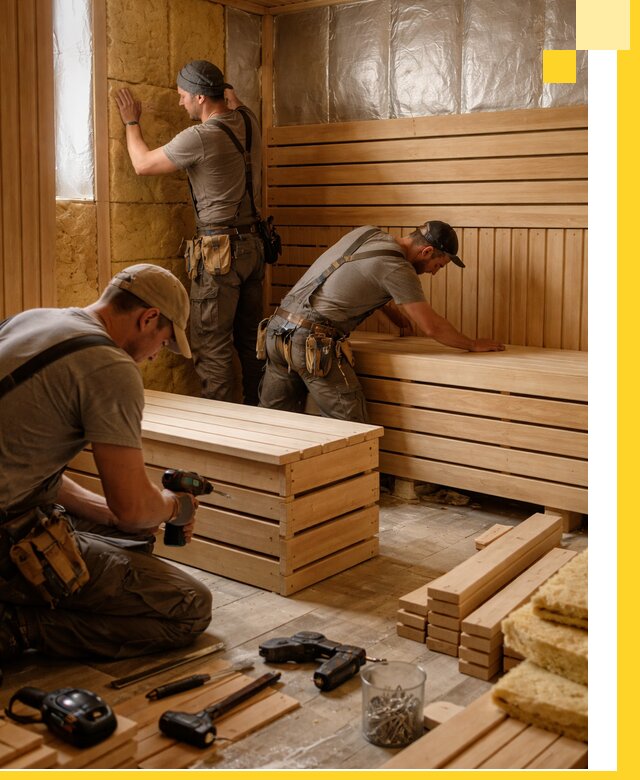 Профессиональное строительство саун под ключ в Бузулуке