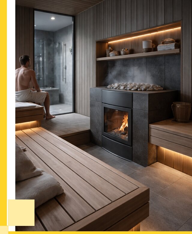 Проект сауны в частном доме в Бузулуке от 36484 р. | ЭриданБзл