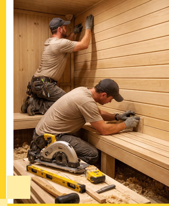 Обшивка саун вагонкой в Бузулуке от 2606 р. | ЭриданБзл