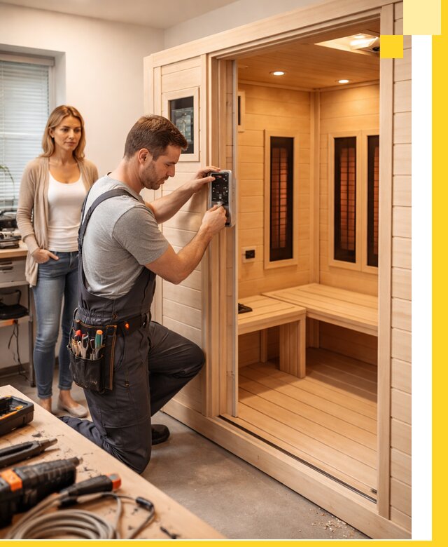 Инфракрасные сауны под ключ в Бузулуке продажа и установка