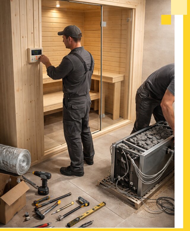 Поставка, установка и монтаж электрических саун в Бузулуке