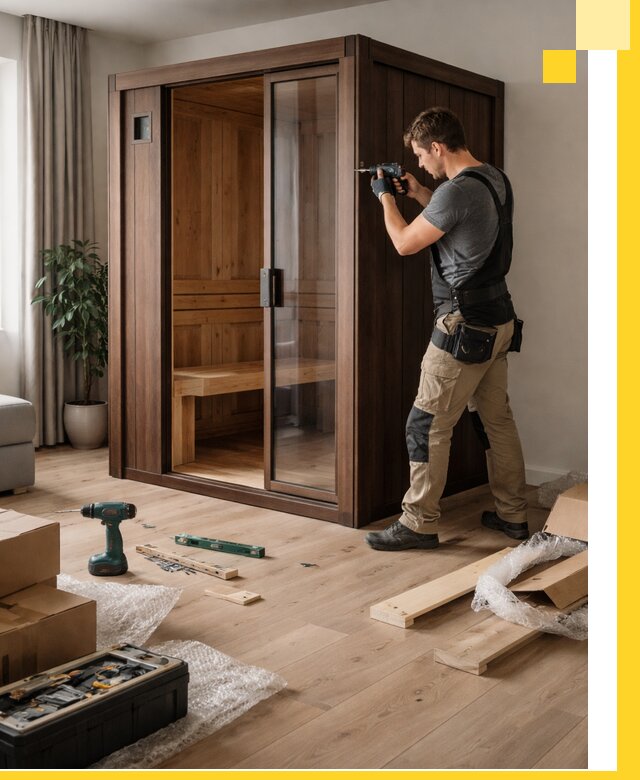 Установка и производство мини саун под ключ в Бузулуке