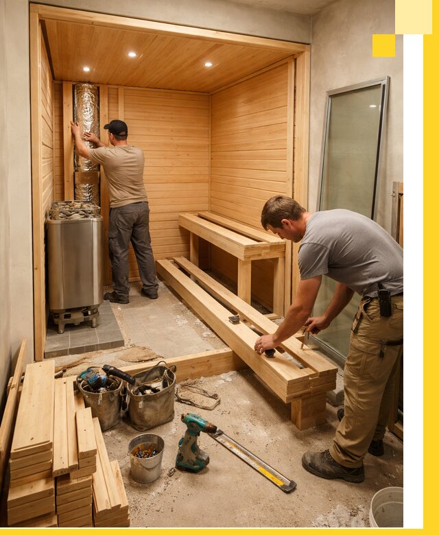 Проектирование и установка домашних саун под ключ в Бузулуке