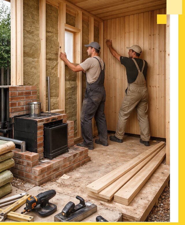 Строительство и установка дачных саун под ключ в Бузулуке