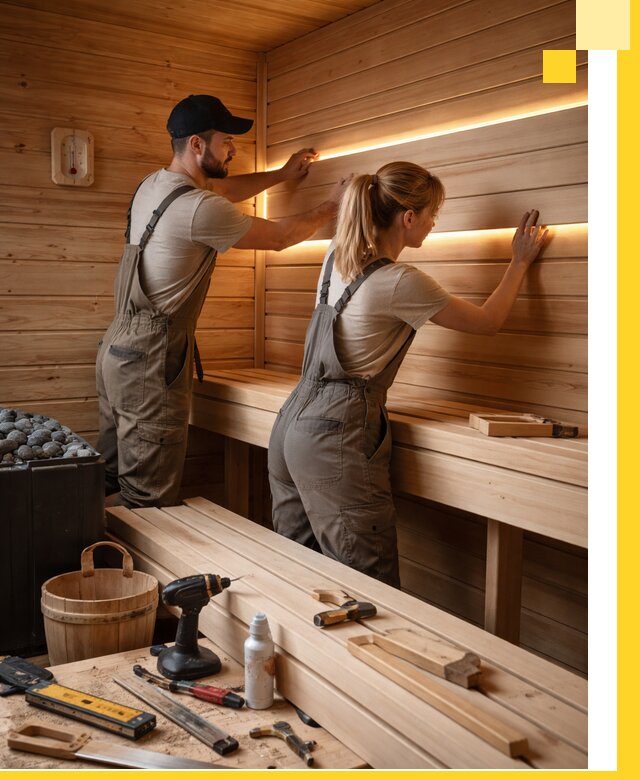 Дизайн саун и бань под ключ с индивидуальным проектом в Бузулуке