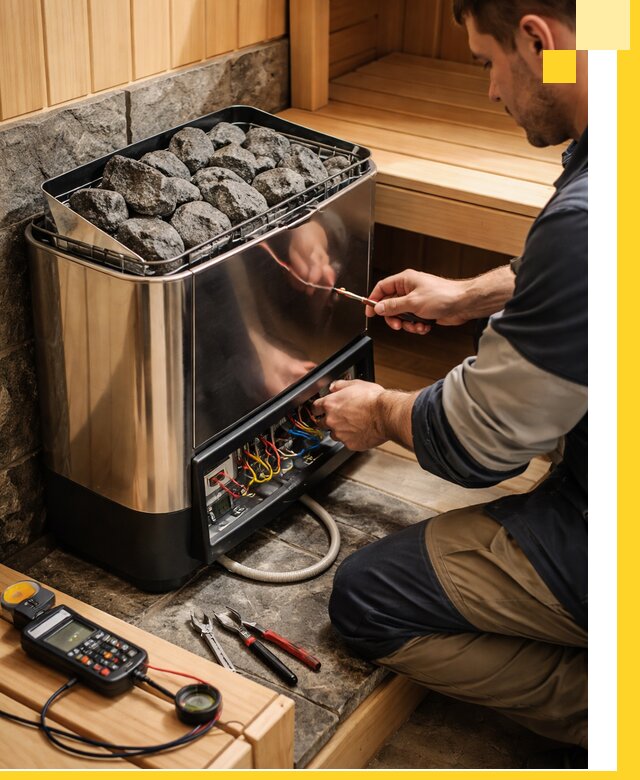 Продажа и установка электрокаменок для саун в Бузулуке