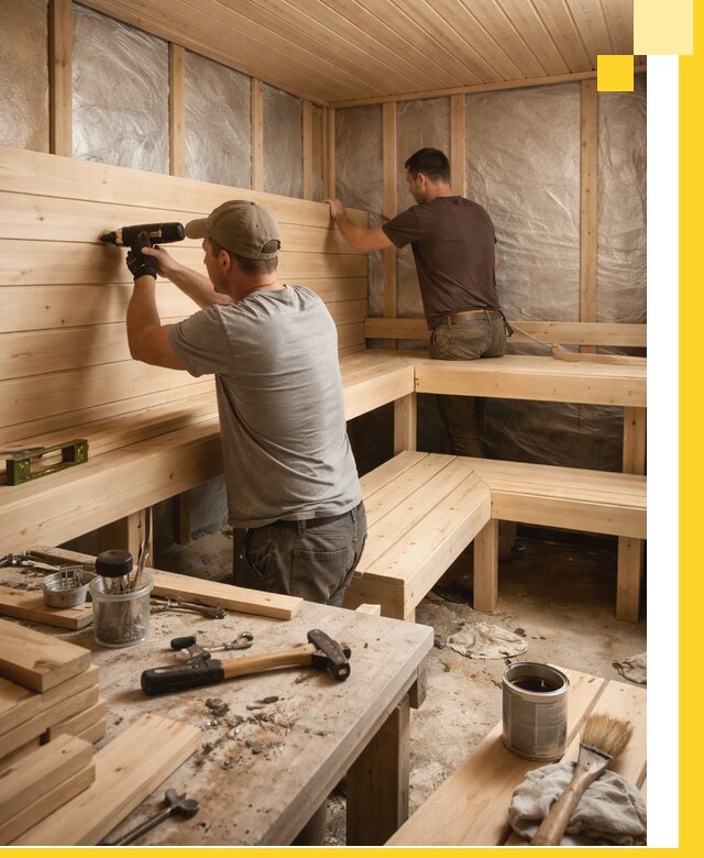 Профессиональная отделка бань и саун под ключ в Бузулуке