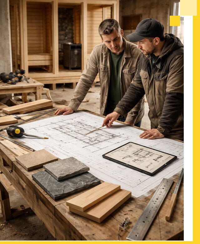 Проекты бань под ключ и планы строительства в Бузулуке