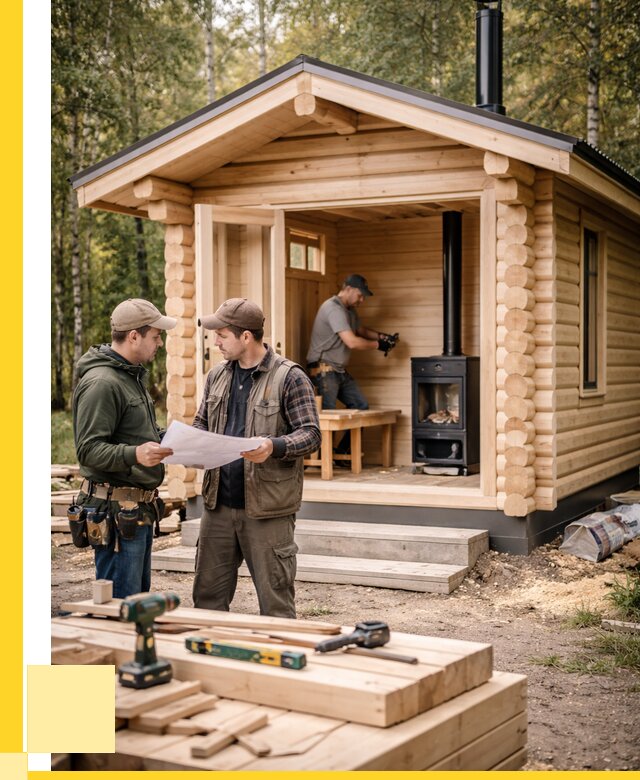 Монтаж бань под ключ в Бузулуке — от 208480 р. | ЭриданБзл