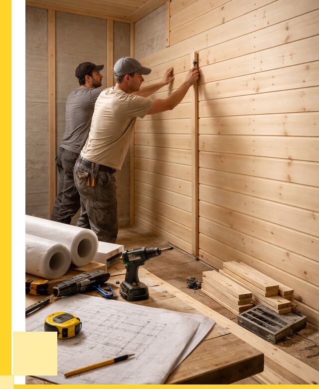 Обшивка бани вагонкой в Бузулуке от 1251 р., ЭриданБзл