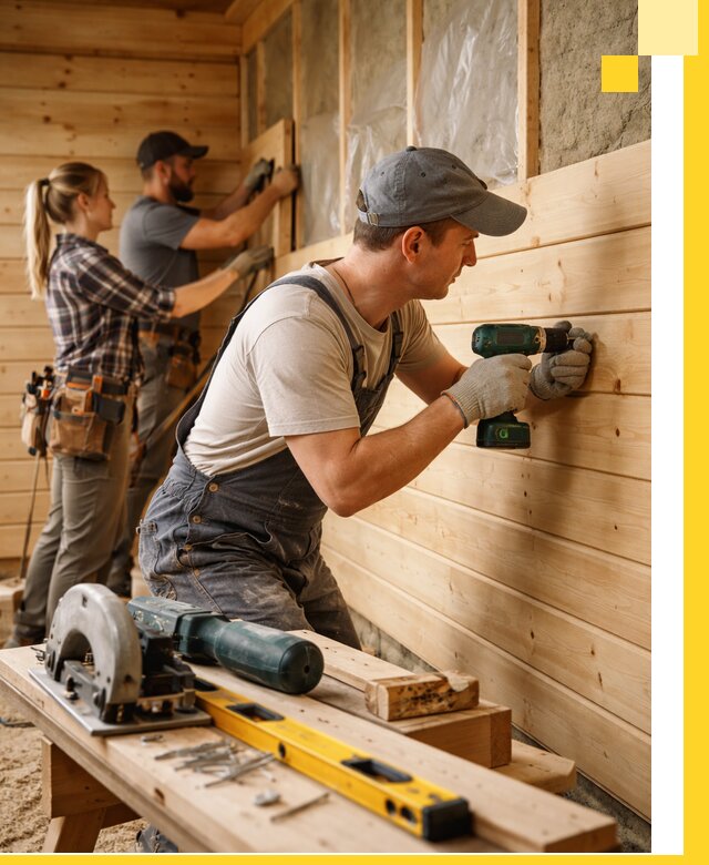 Обшивка бань под ключ в Бузулуке: отделка стен и потолков