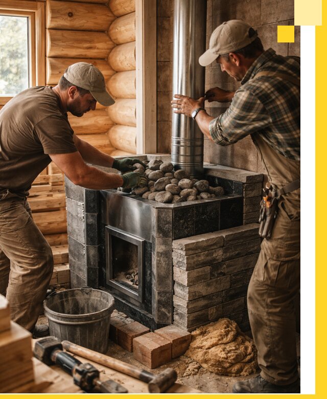 Строительство и отделка русских бань под ключ в Бузулуке