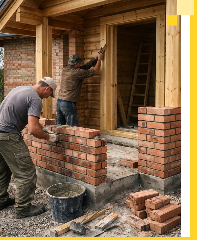 Строительство кирпичных бань под ключ в Бузулуке с гарантией качества