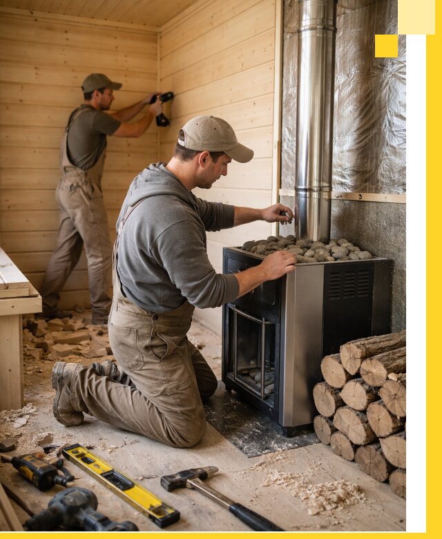 Строительство деревянных бань под ключ в Бузулуке проекты и монтаж