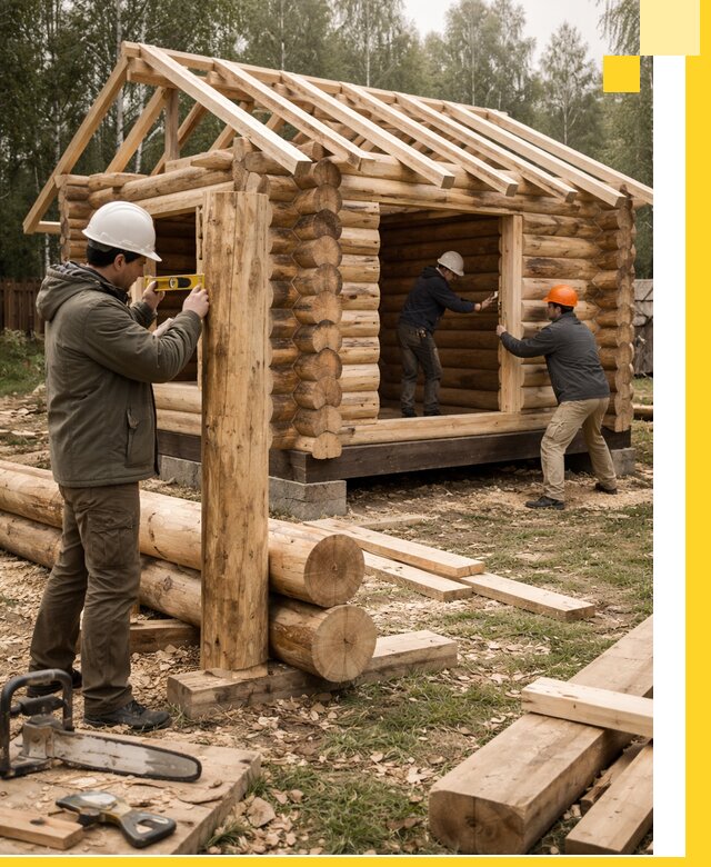 Строительство бань для дачи под ключ в Бузулуке с доставкой и монтажом