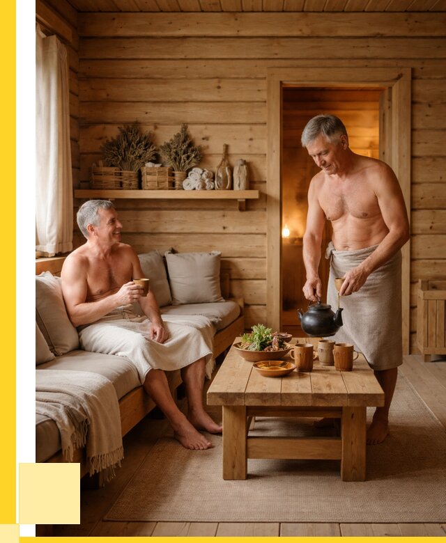 Бани с комнатой отдыха под ключ в Бузулуке от 469080 р. | ЭриданБзл