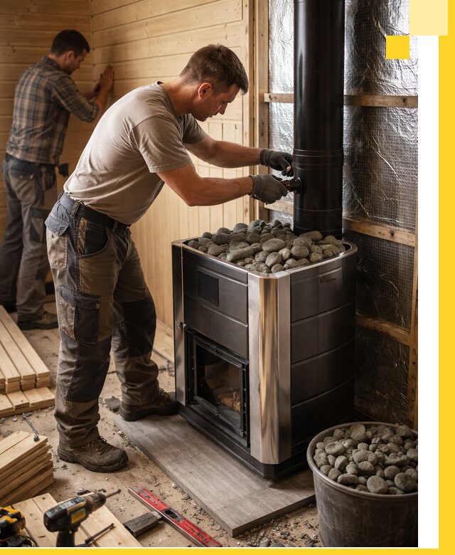 Проектирование и строительство парилок для бани в Бузулуке под ключ