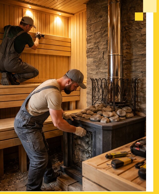 Комплексный дизайн бань, саун и зон отдыха в Бузулуке