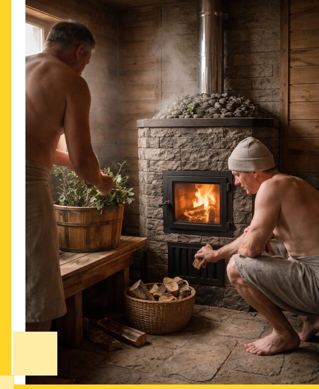 Банные печи под ключ в Бузулуке от 46908 р. | ЭриданБзл кирпичная