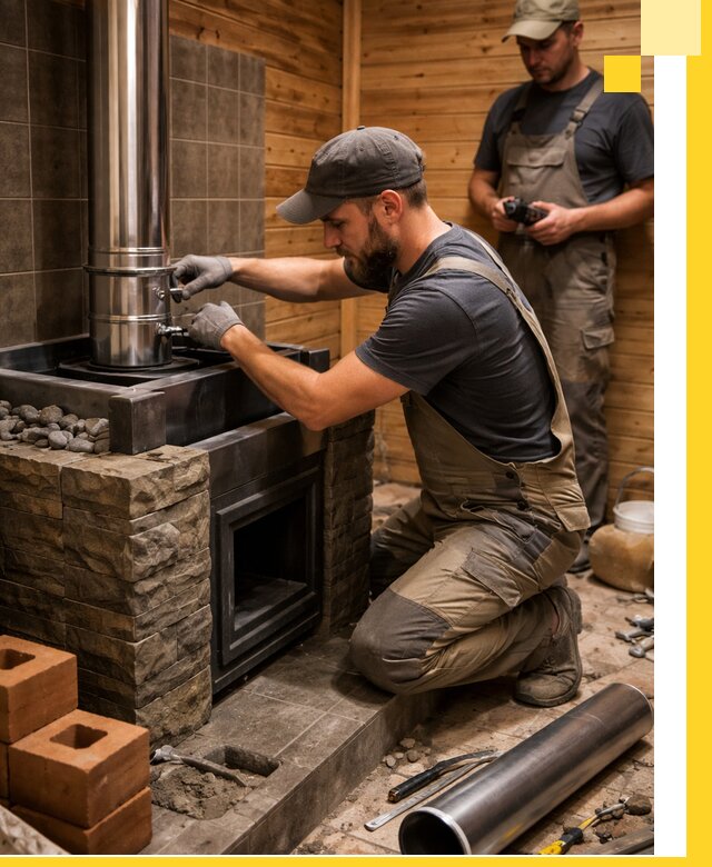 Изготовление и установка банных печей под ключ в Бузулуке