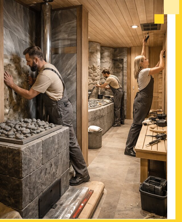 Строительство бань и SPA процедур в Бузулуке под ключ и отделкой