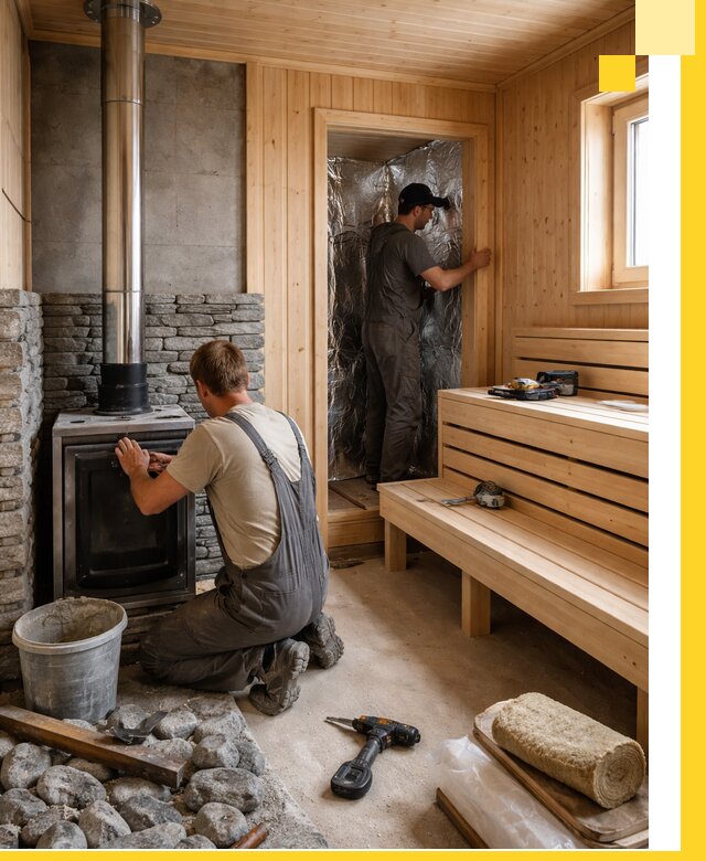 Строительство и изготовление бань под ключ в Бузулуке