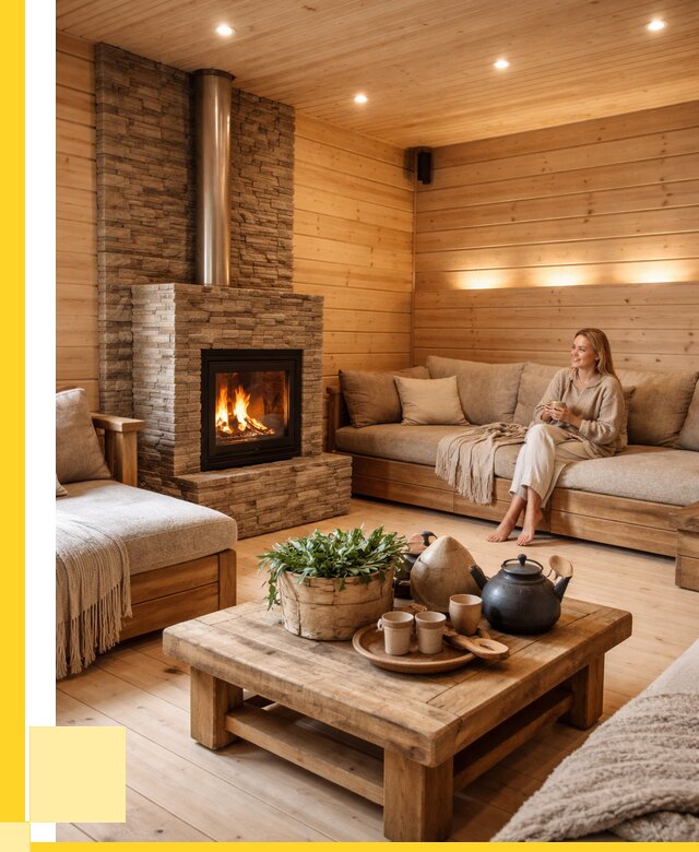 Проект бани с комнатой отдыха в Бузулуке от 36484 р. | ЭриданБзл