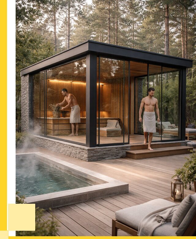 Стеклянные бани и двери в Бузулуке от 469080 р. | ЭриданБзл