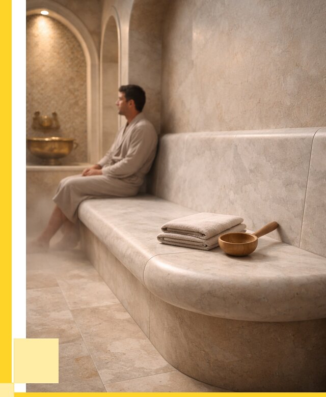 Сиденья для хамама в Бузулуке под ключ от 12509 р. | ЭриданБзл