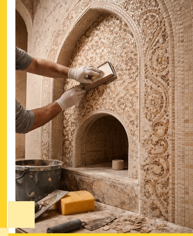 Мозаика для хамама в Бузулуке под ключ от 5212 р. | ЭриданБзл