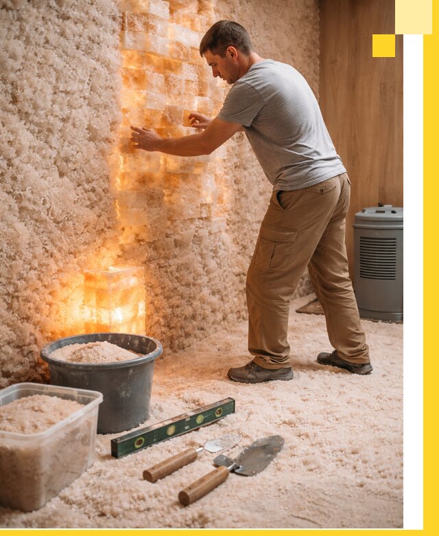 Проектирование и монтаж соляных комнат в Бузулуке под ключ